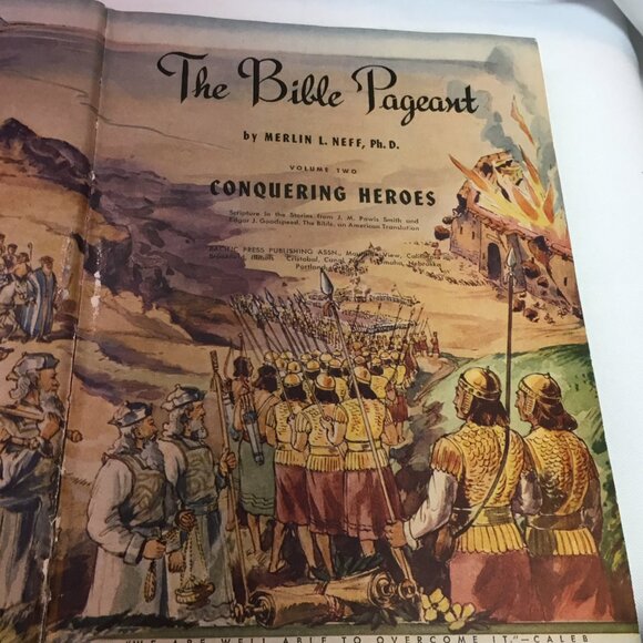 The Bible Pageant Series Neff 1947 Conquering Heroes - Picture 9 of 14